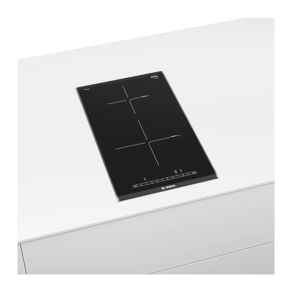 Bosch, Placa Inducción, Serie 6, 30cm, 2 Zonas, negro, PIB375FB1E — 6
