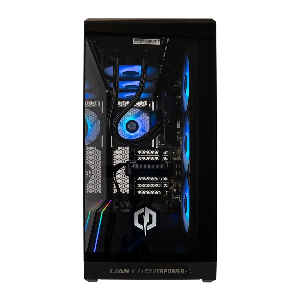 CYBERPOWERPC Luxe Gaming PC - AMD Ryzen 7 9800X3D, Nvidia RTX 5080 16GB, 32GB RAM, 1TB NVMe SSD, 850W 80+ — 4