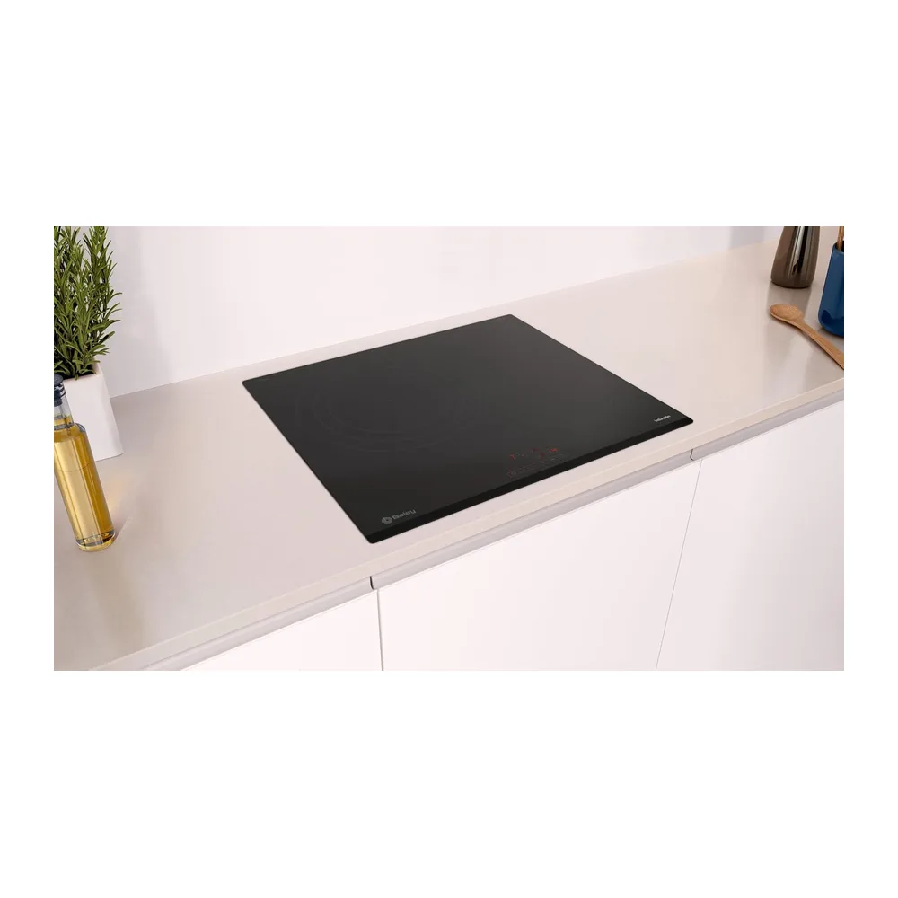 Balay, Placa de inducción, 60 cm, Zona 32 cm, Negro, 3EB967FR — 2