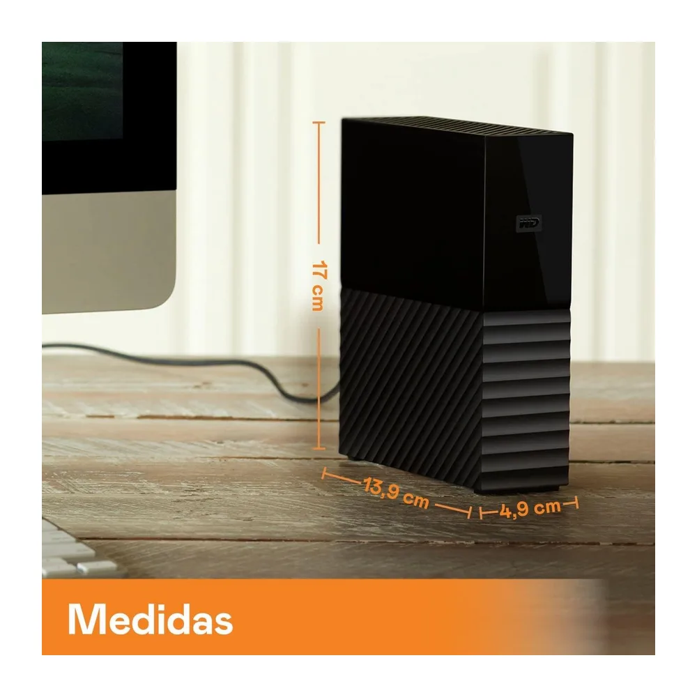 WD 8TB My Book Disco Duro Externo de Escritorio — 2