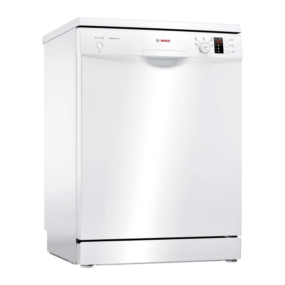 Bosch, Lavavajillas, Serie 2, 12 Servicios, Silencioso, blanco, SMS25AW05E [Clase de eficiencia energética E]
