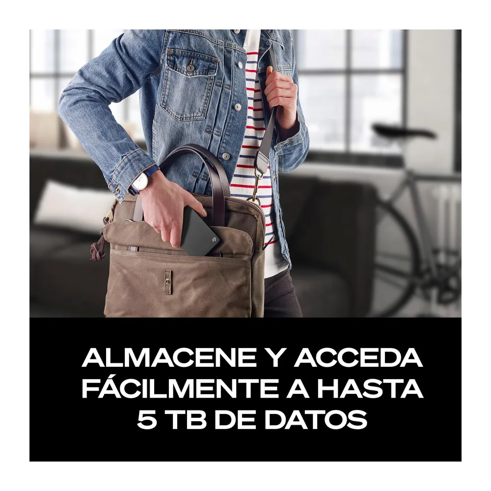 Seagate 2TB Disco Duro Portátil | USB 3.0 (STGX2000400) — 5