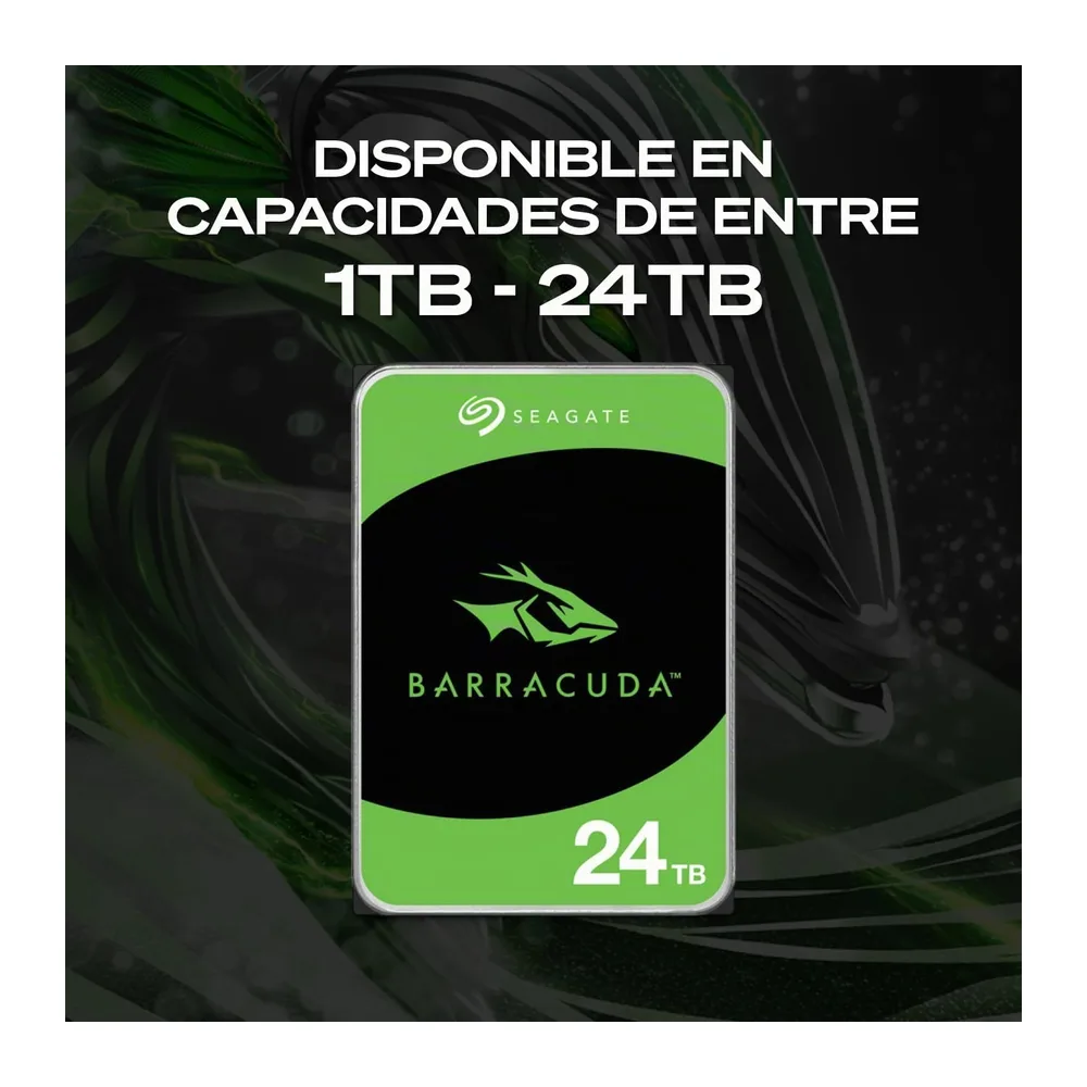 Seagate BarraCuda 4TB, Disco Duro Interno, HDD, 3.5 Pulgadas, SATA 6 GB/s, 5400 RPM, cache de 256 MB para — 6