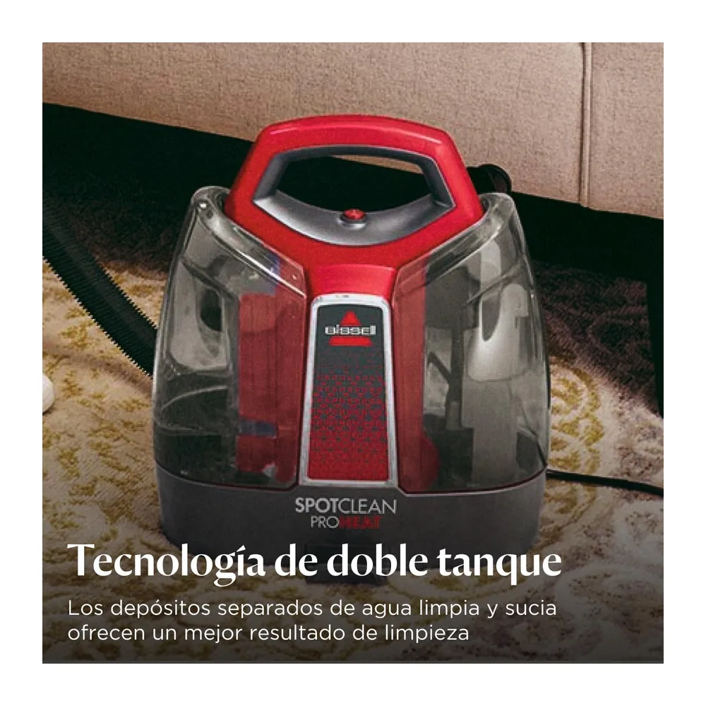 BISSELL SpotClean ProHeat Aspiradora de Agua Tapicería 330W 36988 — 2