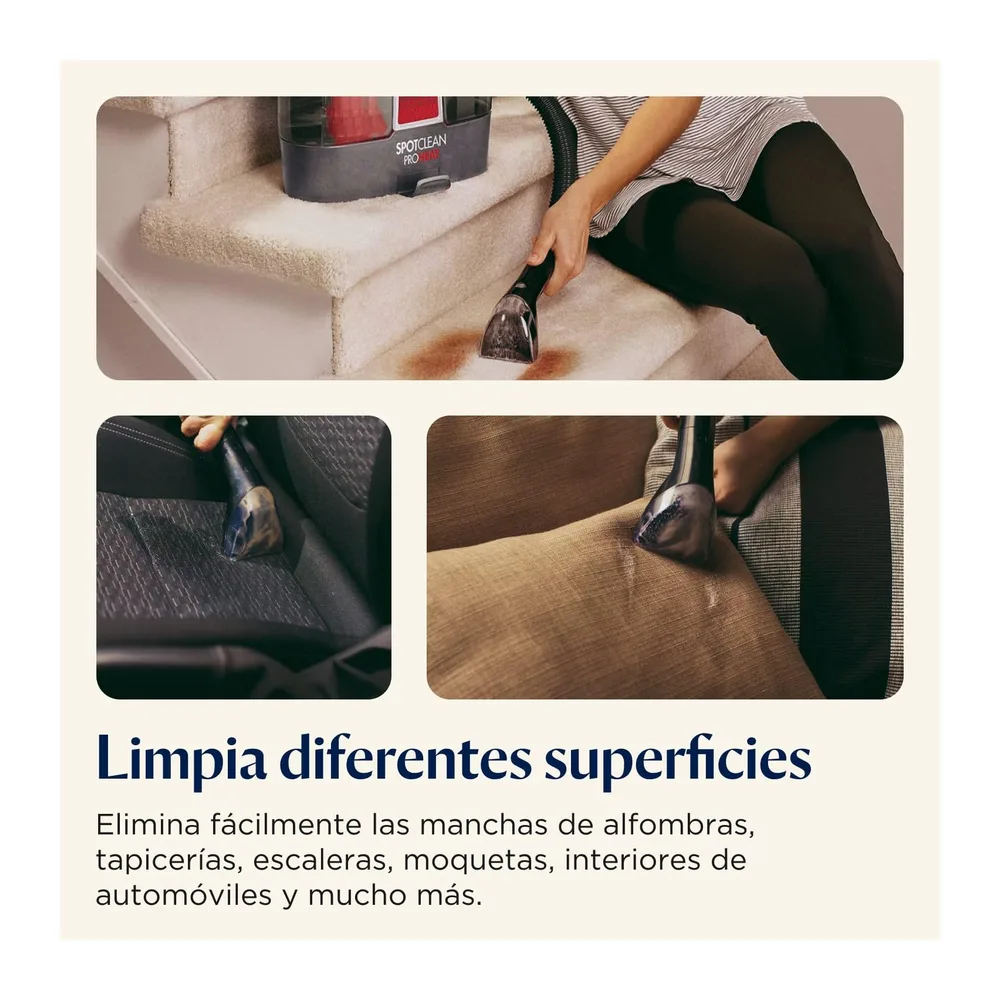 BISSELL SpotClean ProHeat Aspiradora de Agua Tapicería 330W 36988 — 3
