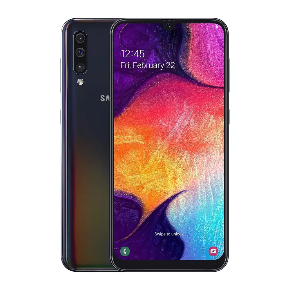 2019 Samsung Galaxy A50 Dual SIM 128GB - Negro (Reacondicionado)