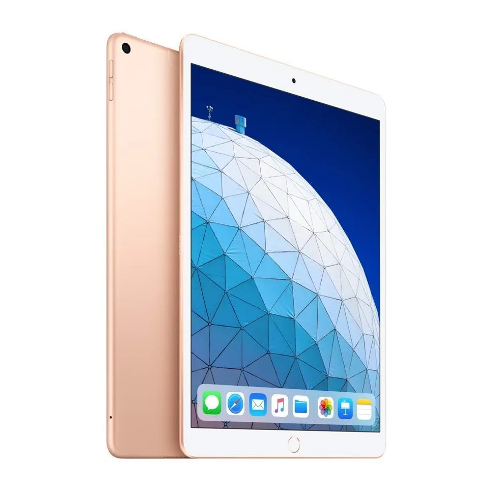 Apple iPad Air (3.ª Generación, 10.5-Pulgadas, 2019), 64GB, Wi-Fi + Cellular, Oro (Reacondicionado)