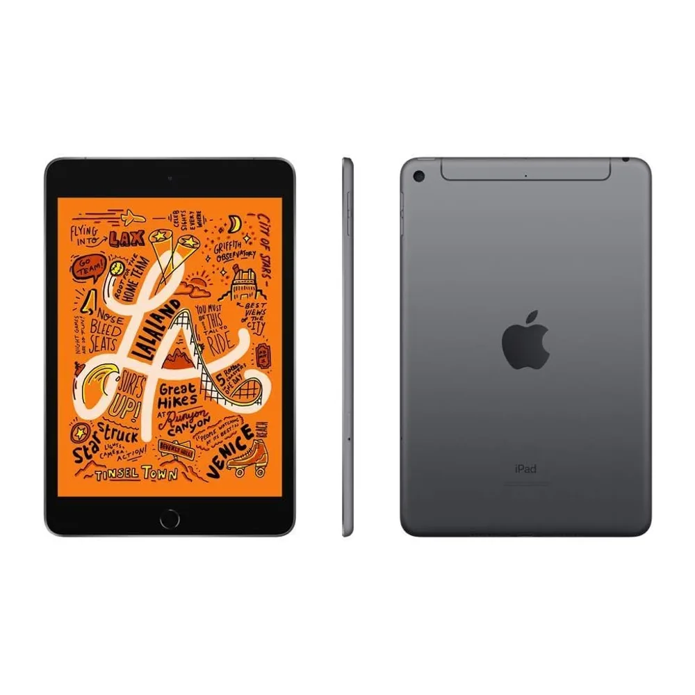 Apple iPad mini (5.ª Generación, 7.9-Pulgadas, 2019), 256GB, Wi-Fi + Cellular, Gris Espacial (Reacondicionado) — 5