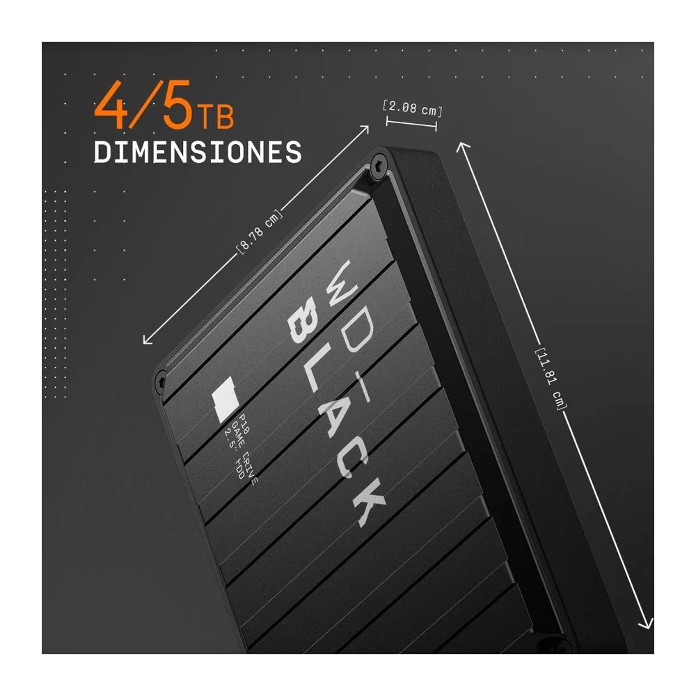 WD_BLACK P10 5TB Game Drive HDD portátil — 4