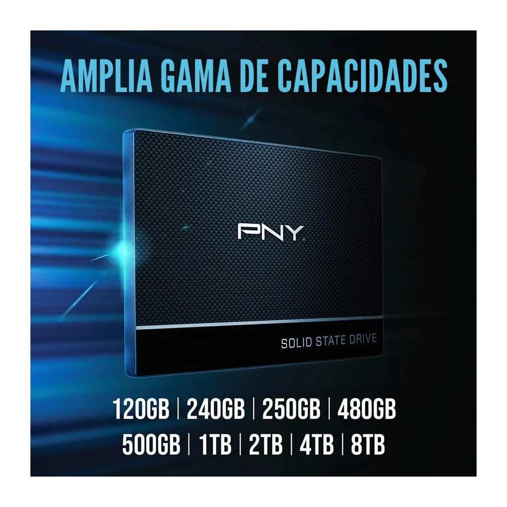 PNY CS900 1TB SSD Interno SATA III 2.5" — 6