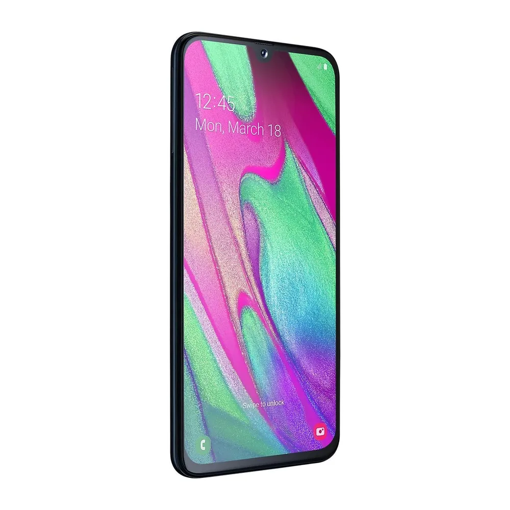 2019 Samsung Galaxy A40 Dual SIM 64GB - Negro (Reacondicionado) — 3