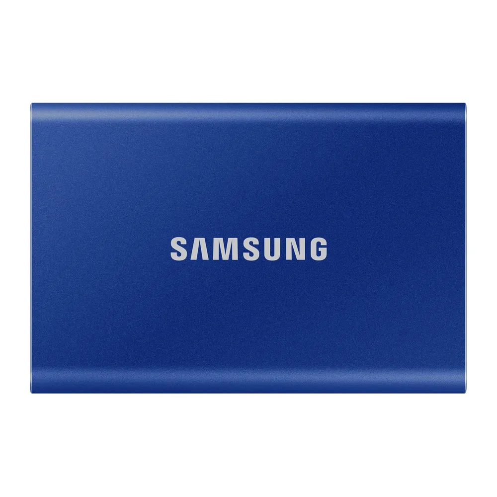Samsung T7 Portable SSD - 1 TB - USB 3.2 Gen.2 External SSD Indigo Blue (MU-PC1T0H/WW)