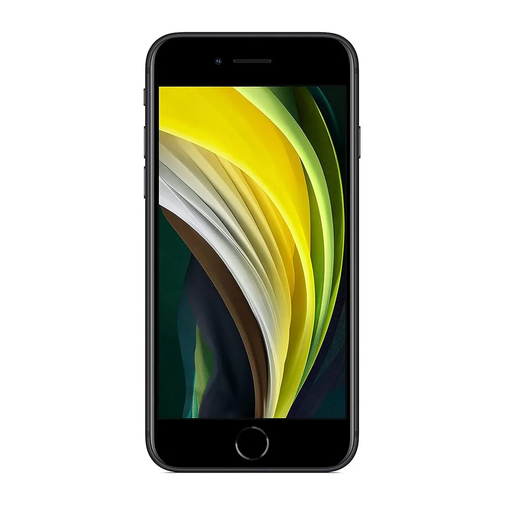 Apple iPhone SE (2.ª Gen), 64GB, Negro (Reacondicionado)