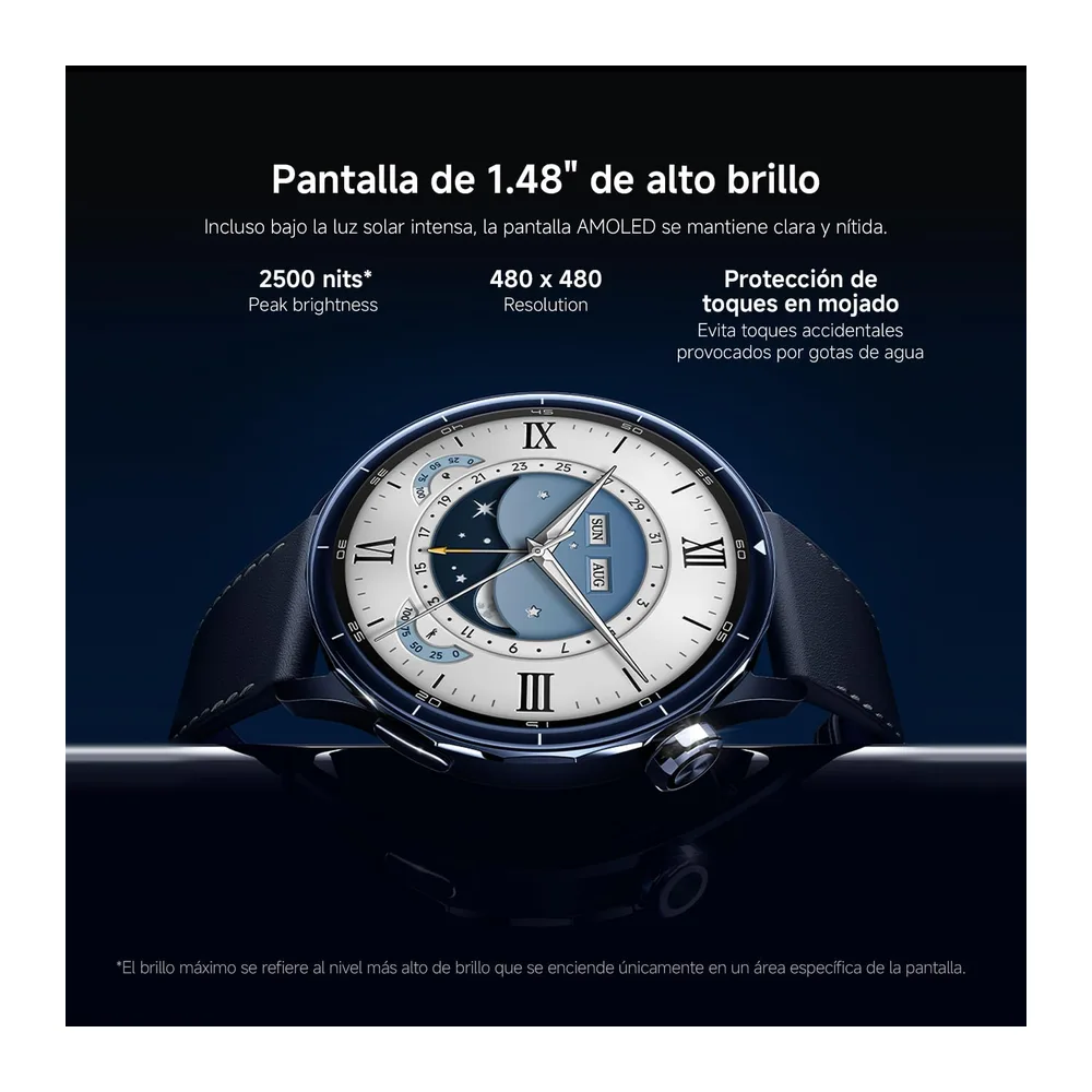 XIAOMI Watch S5 46 mm, smartwatch Hombre y Mujer, GPS, 21 días, Negro — 6