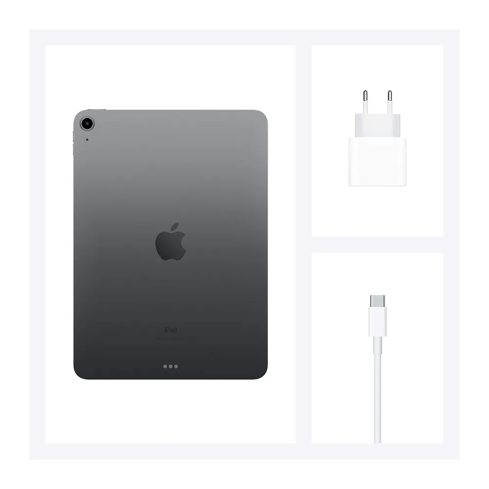 Apple iPad Air (4.ª Generación, 10.9-Pulgadas, 2020), 64GB, Wi-Fi, Gris Espacial (Reacondicionado) — 6