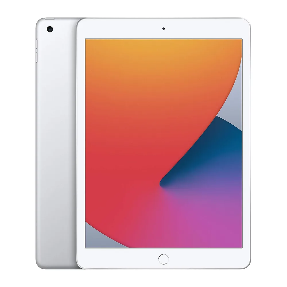 Apple iPad (8.ª Generación, 10.2-Pulgadas, 2020), 32GB, Wi-Fi, Plata (Reacondicionado)