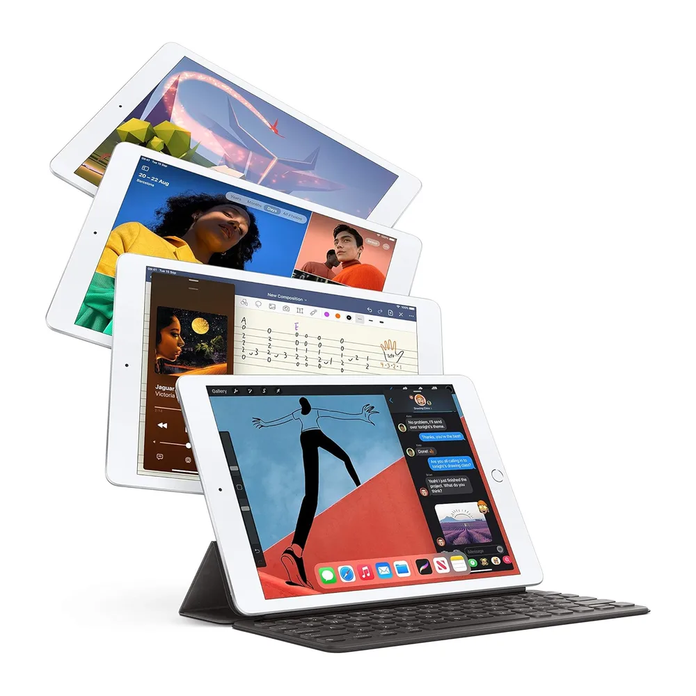 Apple iPad (8.ª Generación, 10.2-Pulgadas, 2020), 32GB, Wi-Fi, Plata (Reacondicionado) — 4