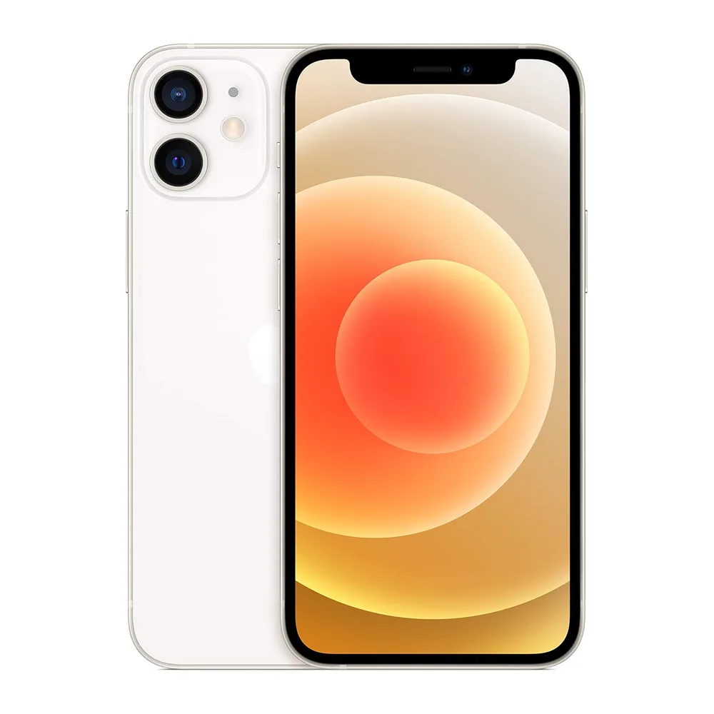 Apple iPhone 12 mini, 128GB, Blanco - (Reacondicionado)