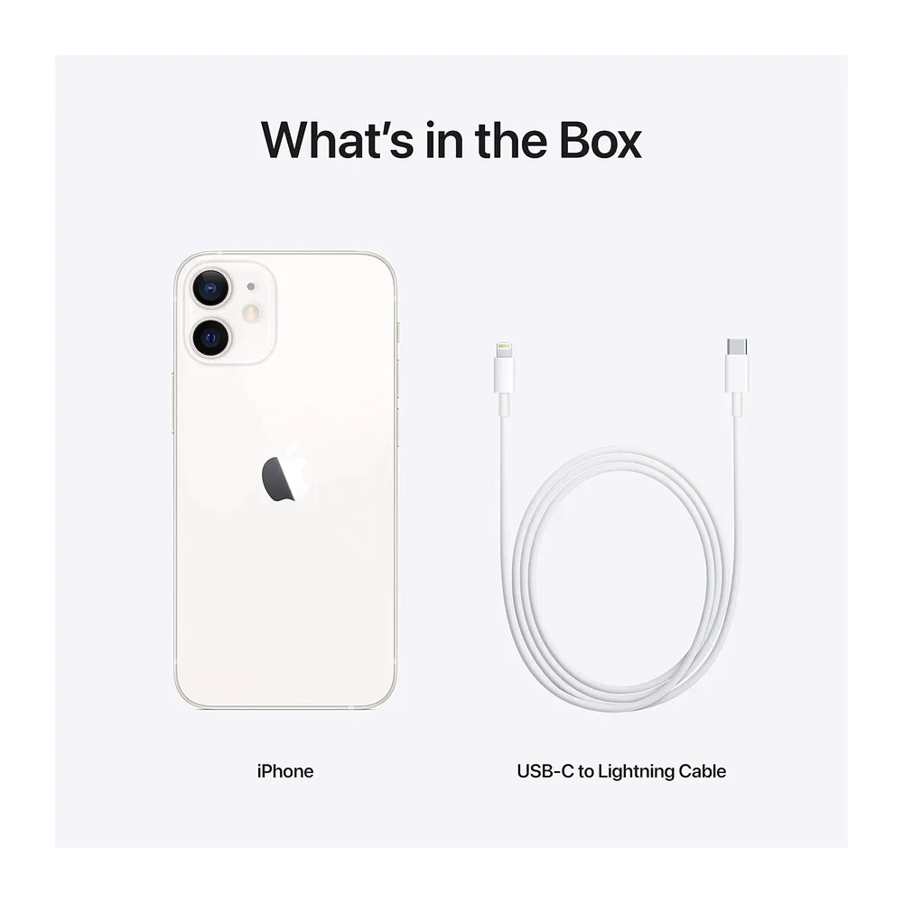 Apple iPhone 12 mini, 128GB, Blanco - (Reacondicionado) — 6