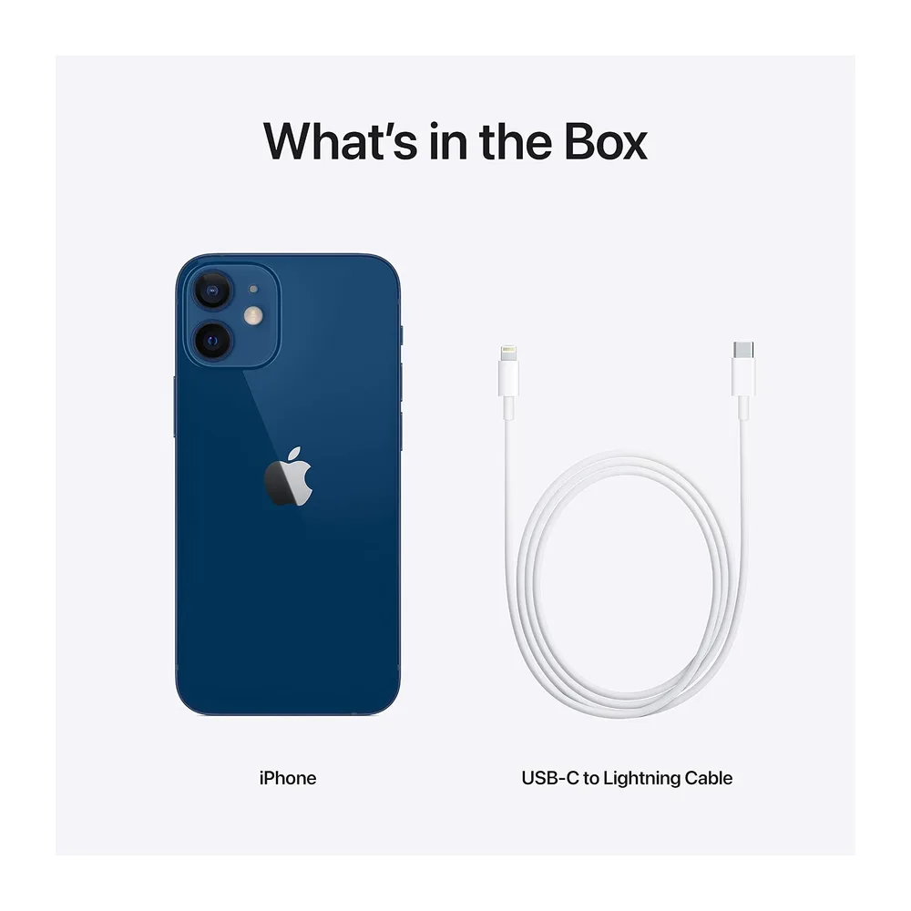 Apple iPhone 12 mini, 128GB, Azul (Reacondicionado) — 6
