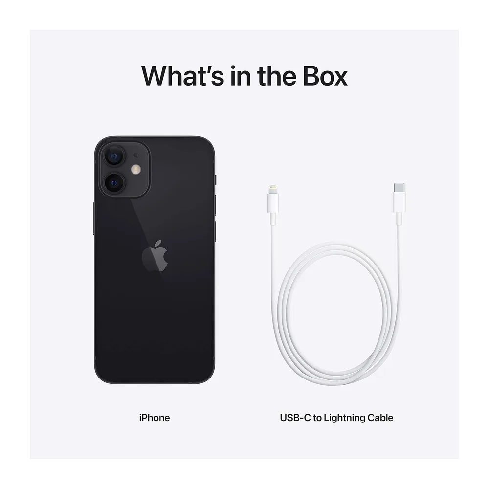 Apple iPhone 12 mini, 64GB, Negro - (Reacondicionado) — 6