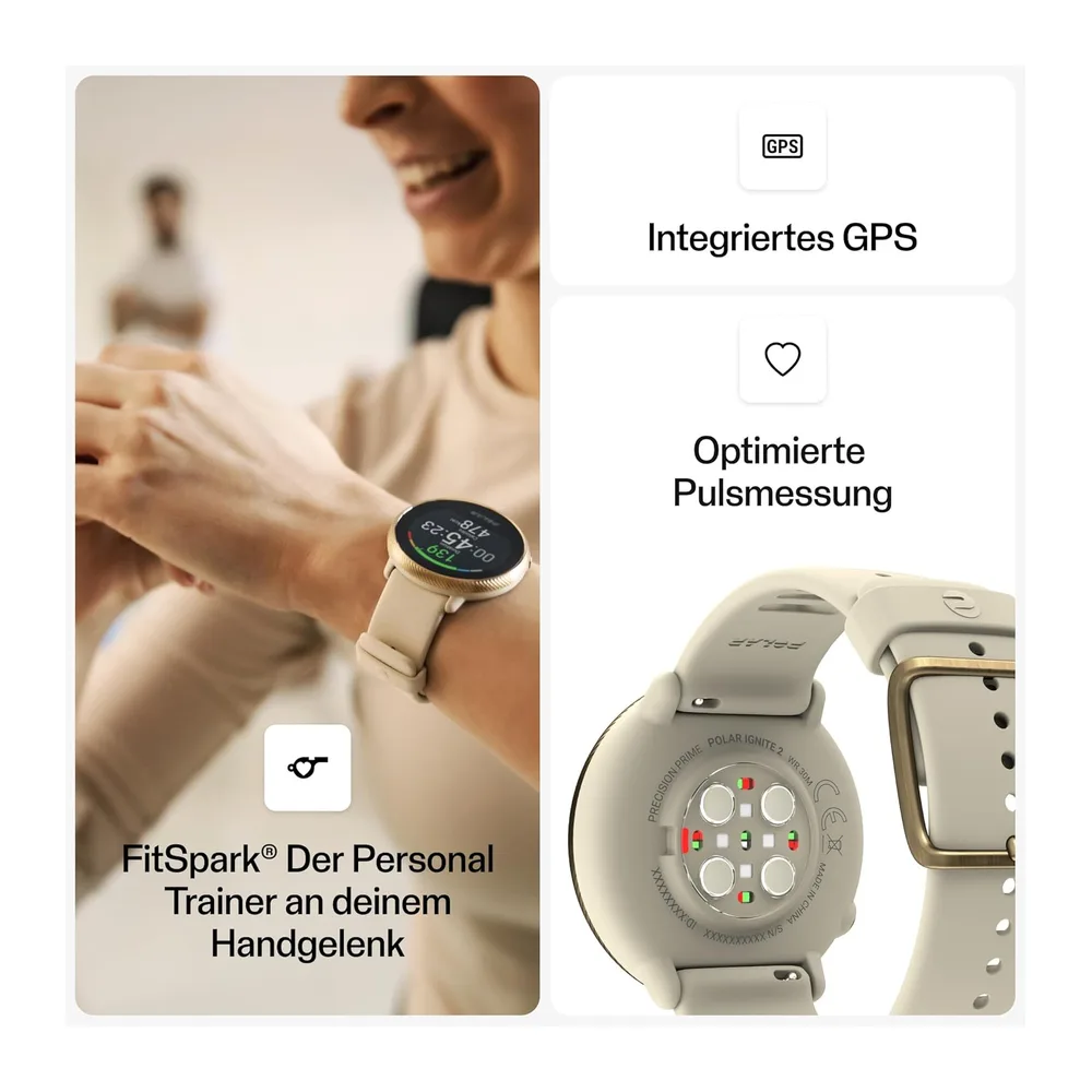 Polar Ignite 2 Reloj Fitness GPS con FC en la Muñeca — 3
