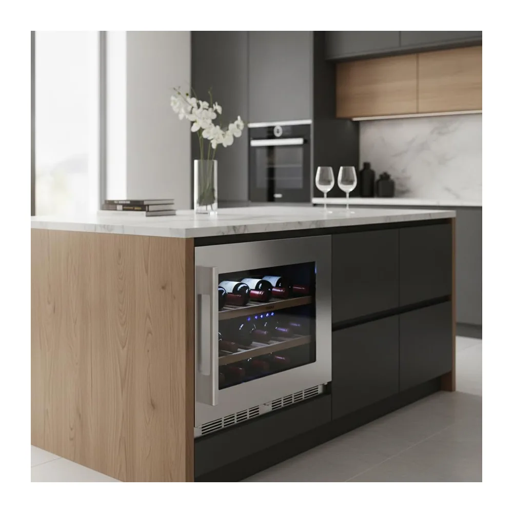 Cata Vinoteca VI 54024 X Integrable, 24 Botellas, No Frost, 62 Litros, Puerta Reversible, Control Electrónico — 6