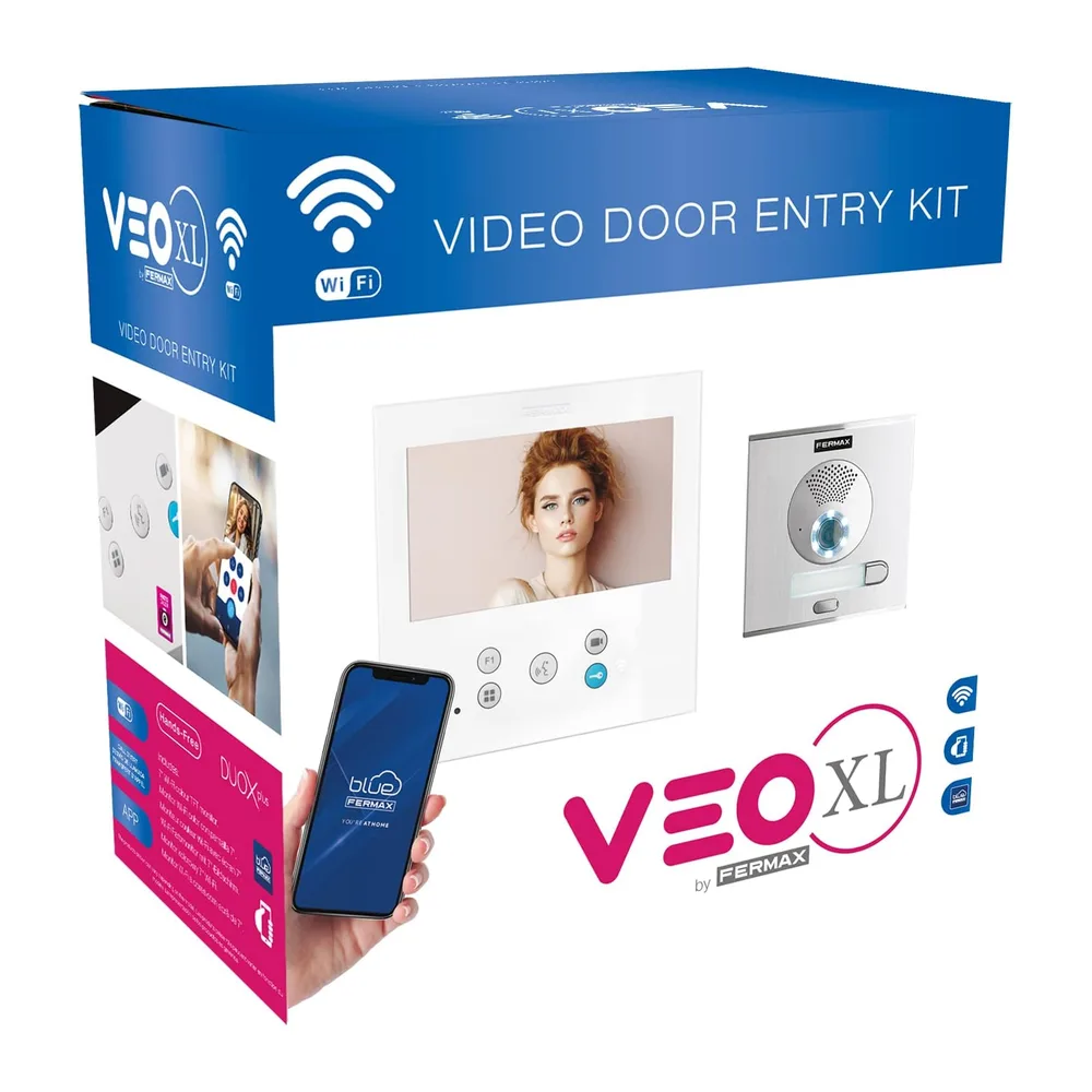 KIT Videoportero FERMAX 9471 VEO-XL WIFI DUOX PLUScolor 1 linea — 2