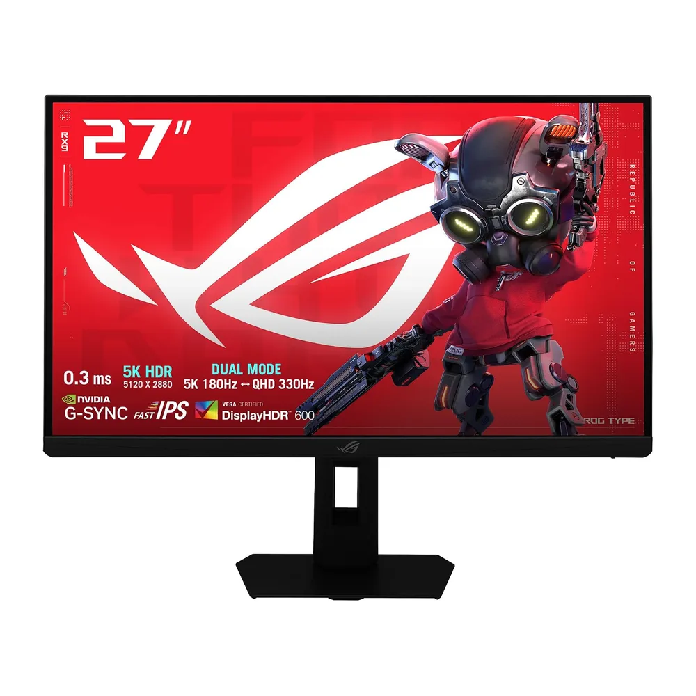 ASUS ROG Strix 5K XG27JCG - Monitor Gaming 5K HDR (5120 × 2880), Dual Mode, G-Sync y AMD FreeSync Premium, — 2