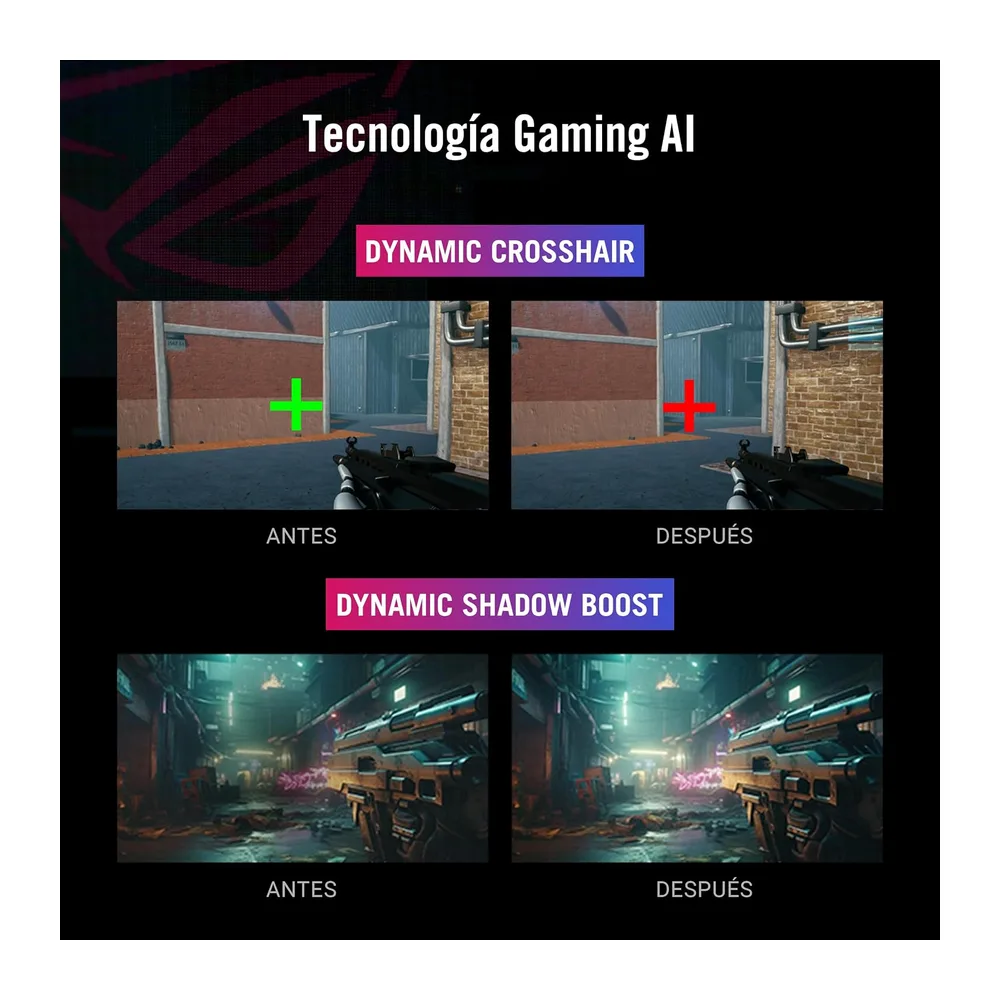 ASUS ROG Strix 5K XG27JCG - Monitor Gaming 5K HDR (5120 × 2880), Dual Mode, G-Sync y AMD FreeSync Premium, — 6