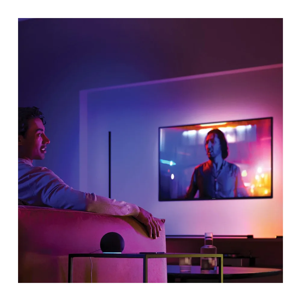 Philips Hue – Lámpara inteligente, Hue Play, Tubo de Mesa LED Inteligente, Luz Blanca y de Colores, — 5