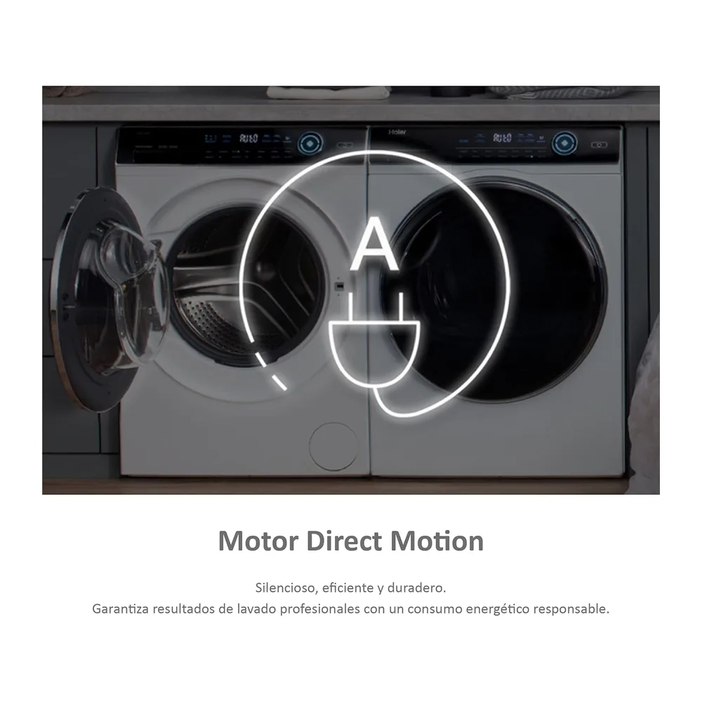 Haier I-Pro Series 5 HW100-B14959U1-S- Lavadora carga frontal 10KG — 3