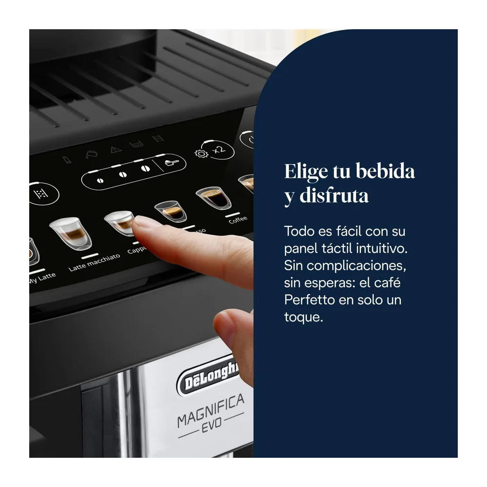 De'Longhi Magnifica Evo - Cafetera Superautomática 7 Bebidas Negro — 5