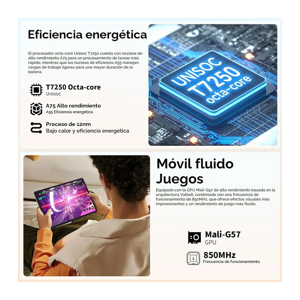 TECLAST P50T Tablet 11 Pulgadas Android 16 Tableta 90Hz — 3