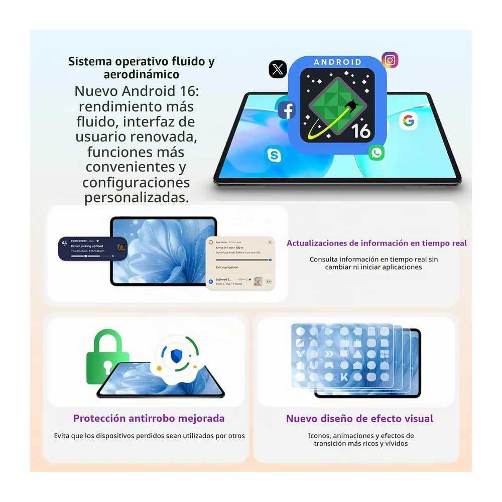 TECLAST P50T Tablet 11 Pulgadas Android 16 Tableta 90Hz — 4