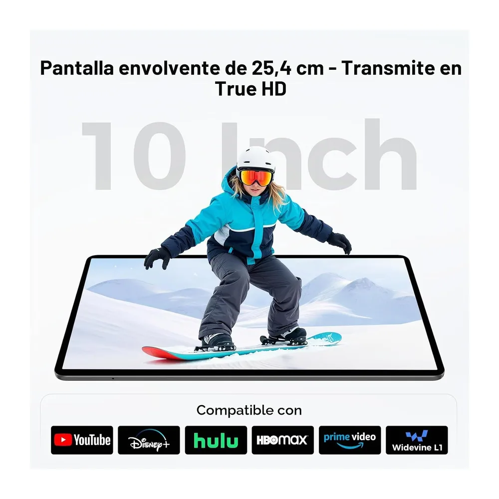 TECLAST M50T Tablet 10" Android 16,Tablet con Lapiz y Funda,WiFi 6 — 3
