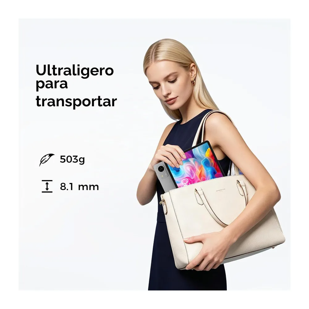TECLAST M50T Tablet 10" Android 16,Tablet con Lapiz y Funda,WiFi 6 — 6