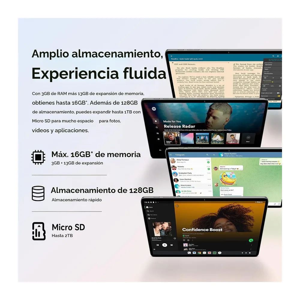 TECLAST P30T Tablet 10" Android 16, 120Hz Tablet con Lápiz y Funda,128GB — 5