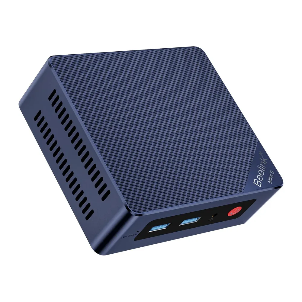 Beelink Mini PC Mini S13, 2 x 2.5GbE, Intel Twin Lake-N150, hasta 3,6 GHz