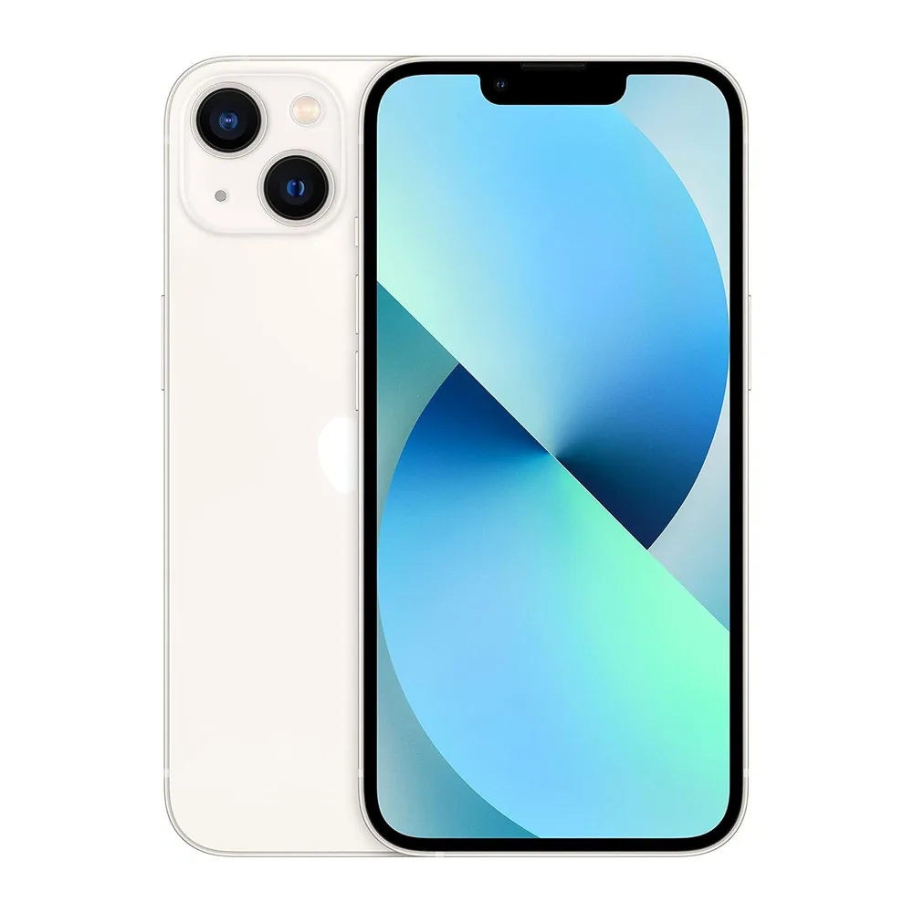 Apple iPhone 13, 128GB, Blanco Estrella (Reacondicionado)