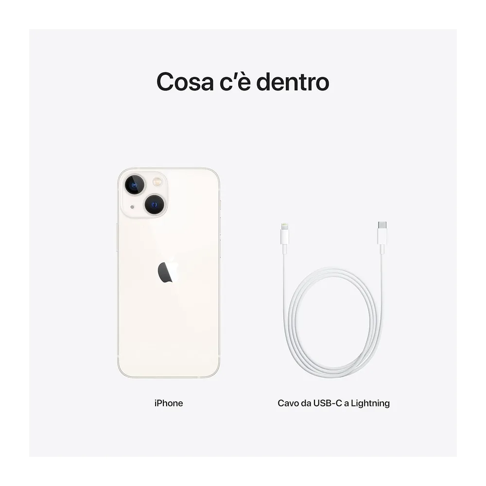 Apple iPhone 13 Mini 128 GB - Blanco Estrella (Reacondicionado) — 6