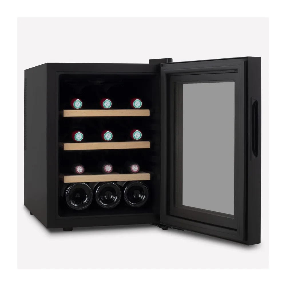 H.Koenig Vinoteca 12 Botellas AGE12, 31 L, Profesional Acero Inoxidable, Refrigerante, Termoeléctrica, — 4