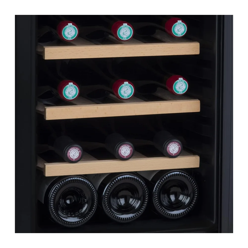 H.Koenig Vinoteca 12 Botellas AGE12, 31 L, Profesional Acero Inoxidable, Refrigerante, Termoeléctrica, — 5