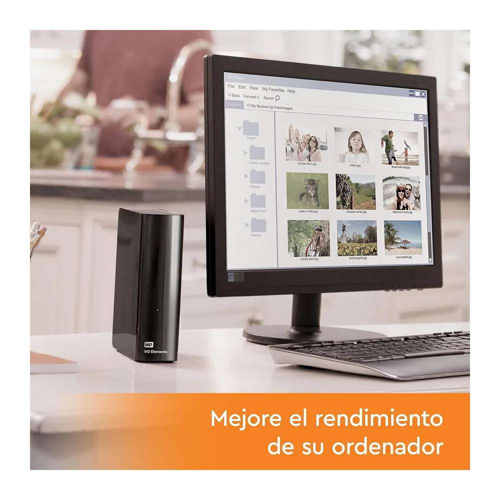 WD Elements 20 TB Disco duro externo de escritorio — 3