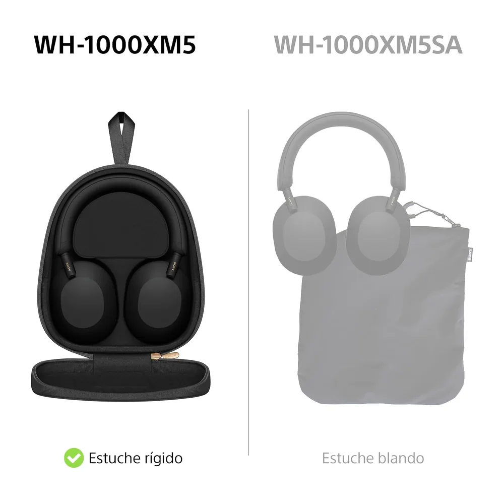 Sony WH-1000XM5 Auriculares Inalámbricos con Cancelación de Activa de Ruido nivel Premium — 3