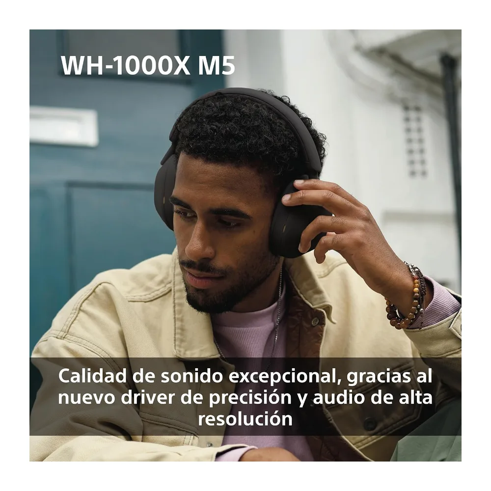 Sony WH-1000XM5 Auriculares Inalámbricos con Cancelación de Activa de Ruido nivel Premium — 5