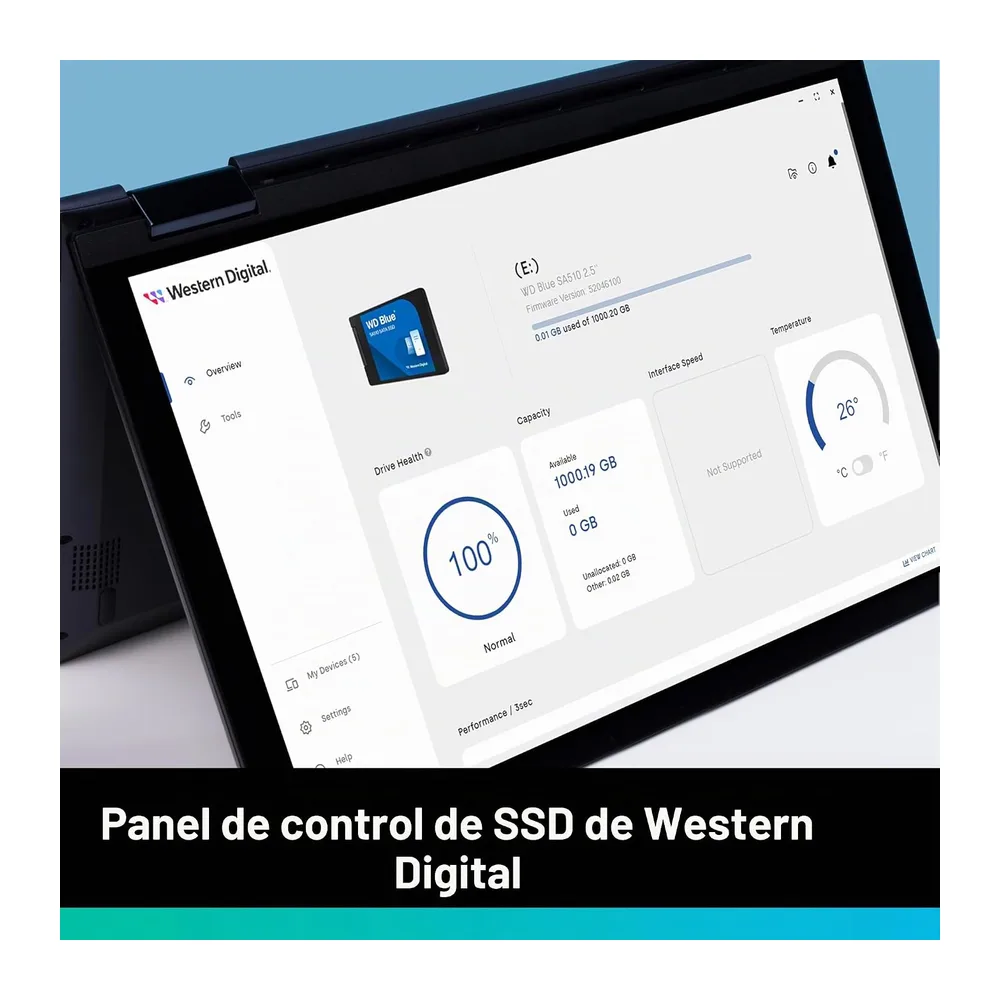 WD Blue SA510 500 GB SATA 2.5" Unidad de estado sólido SSD — 5