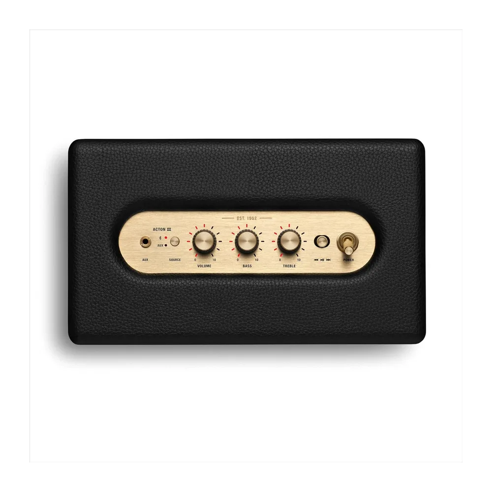 Marshall Acton III Altavoz Bluetooth, Negro — 6