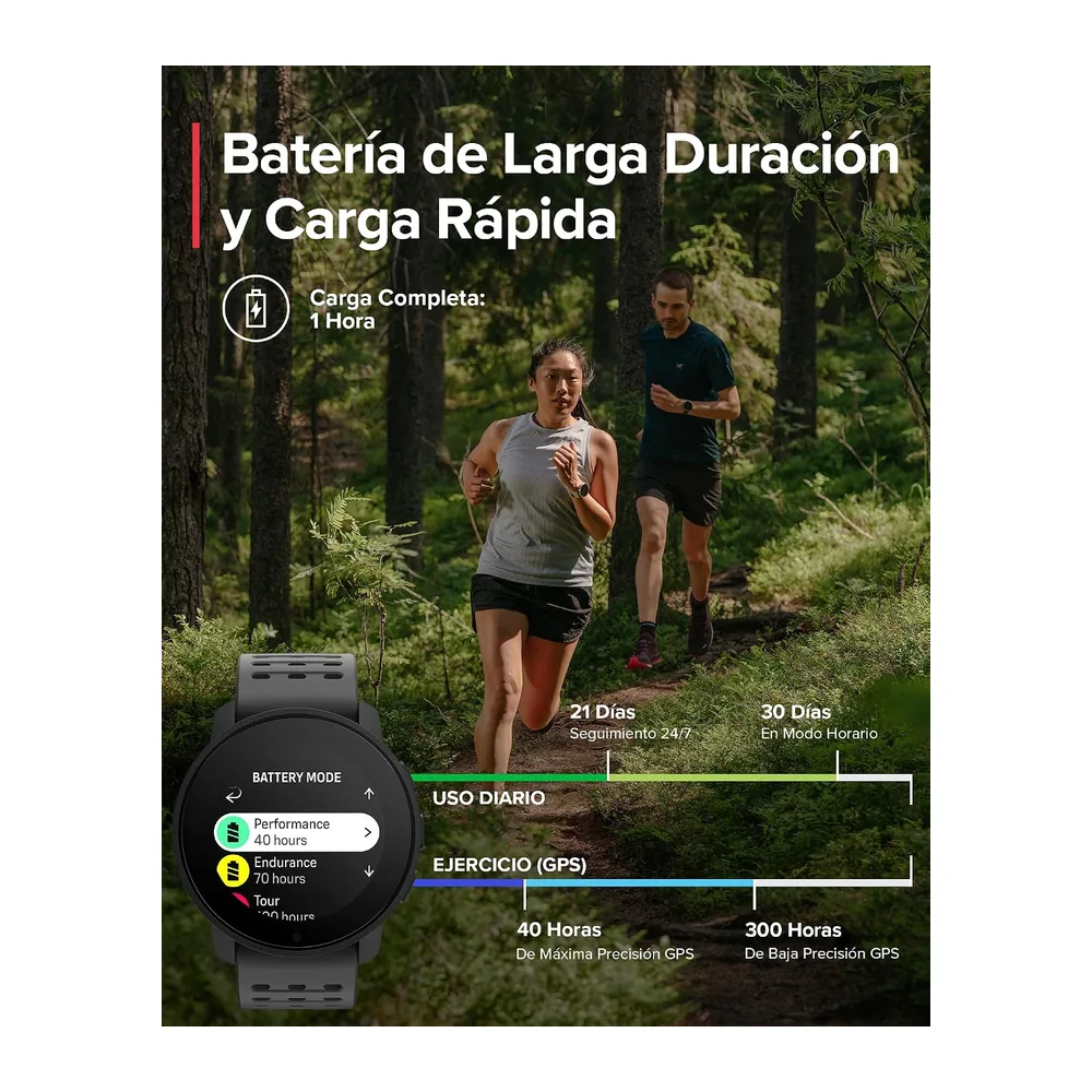Suunto 9 Peak Pro Reloj Deportivo GPS, Pantalla AMOLED 1.2” con 95+ Modos — 4