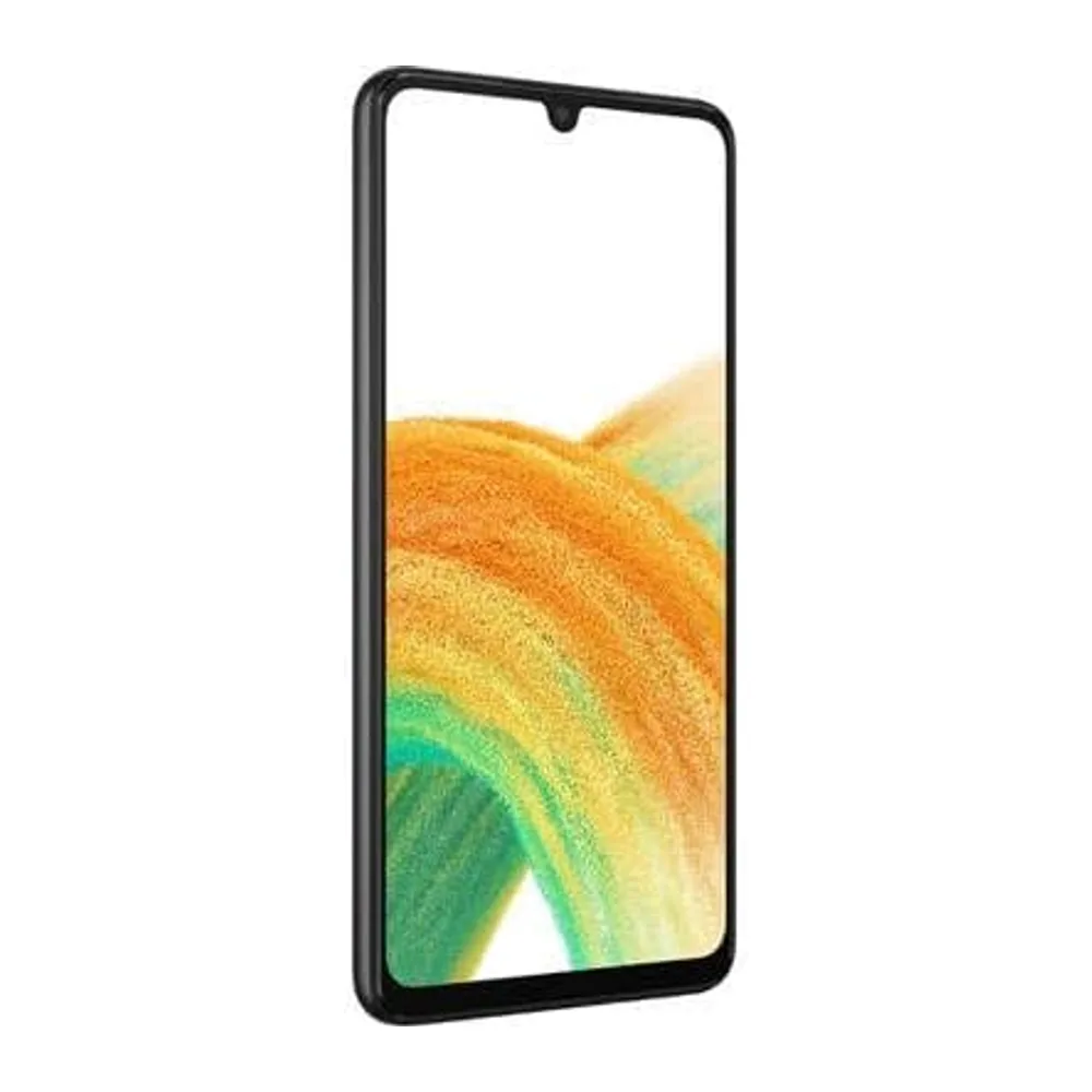 SAMSUNG Galaxy A33 5G (128 GB) Negro - Smartphone Android de 6 GB RAM, Teléfono Móvil Libre con Carga rápida, — 6